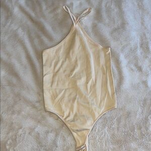 Cream bodysuit